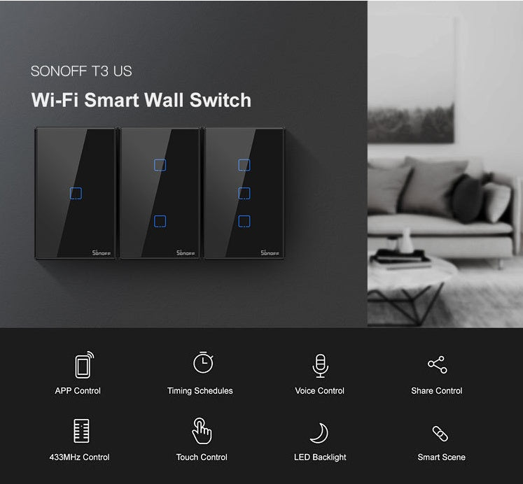 Smart wall switch