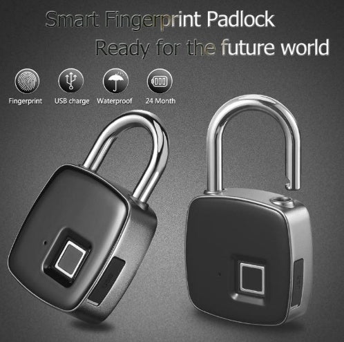 Fingerprint padlock smart lock