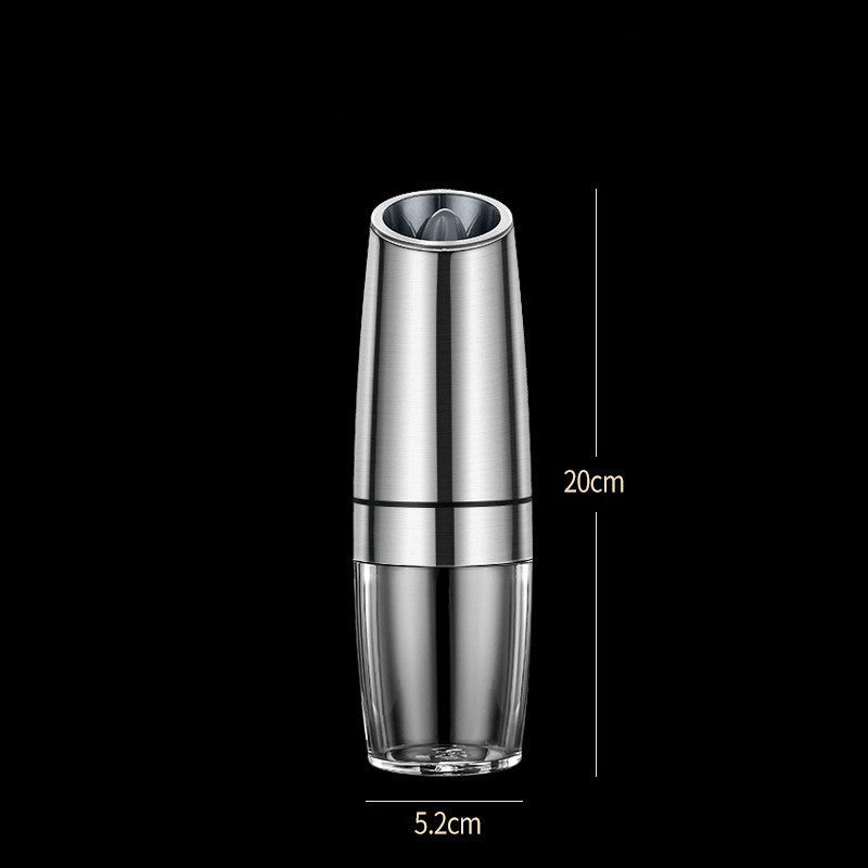 Set One-Handed Automatic Grinder with LED Light Refillable