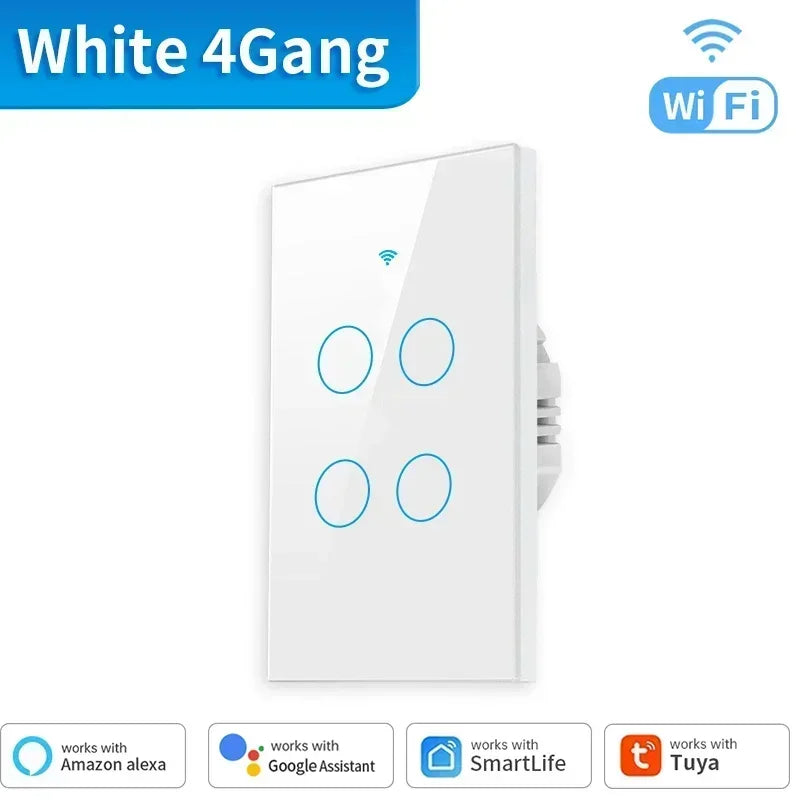 WiFi touch sensor Smart Wall Switch 1/2/3/4