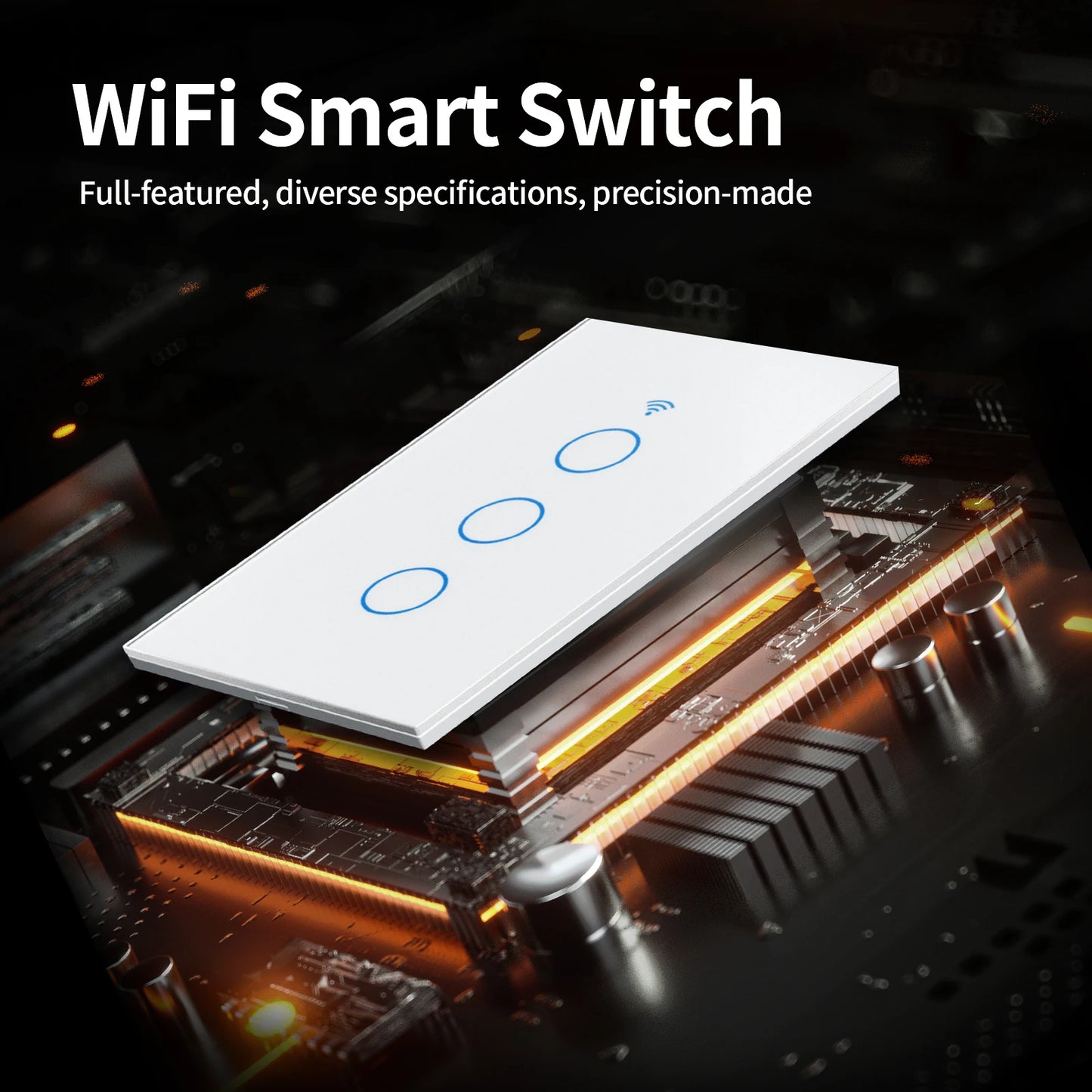 WiFi touch sensor Smart Wall Switch 1/2/3/4